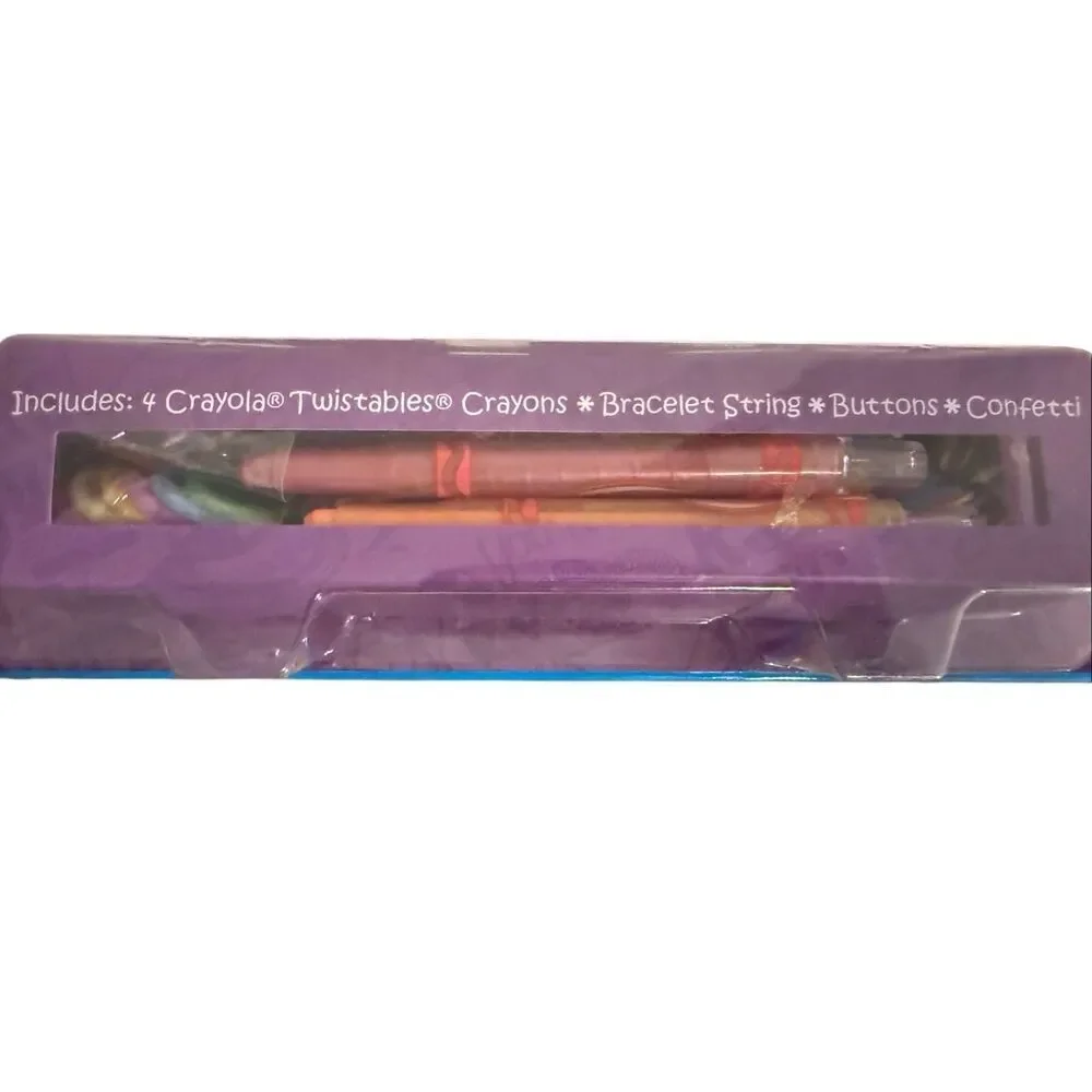 Brand New Flowerpot Press Crayola My Party Style Craft Kit: Bracelet String - Picture 4 of 5